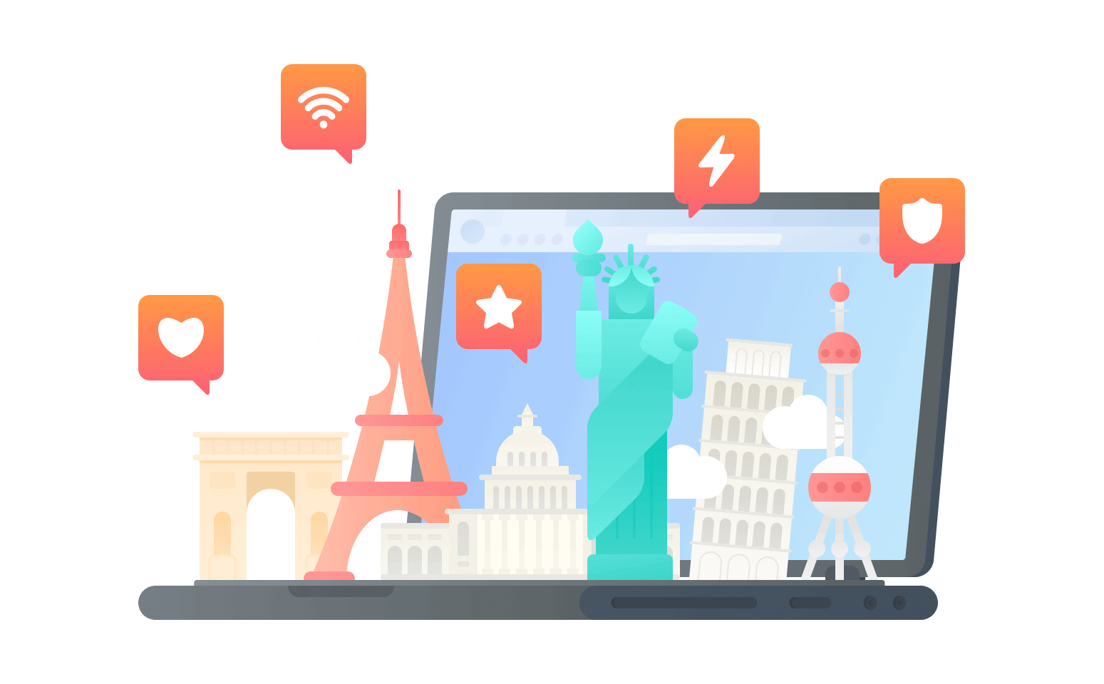 在圣文森特和格林纳丁斯连接到中国vpn - 穿锁回国